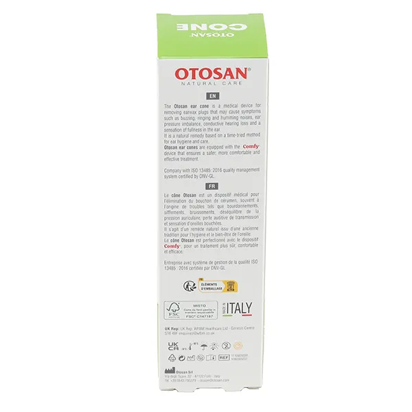 Otosan bougies d'oreille en cône