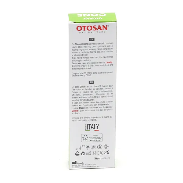 Otosan bougies d'oreille en cône
