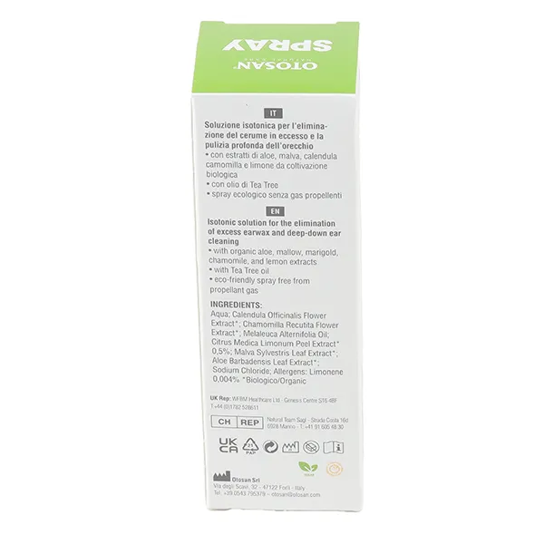 Otosan spray auriculaire hygiène de l'oreille