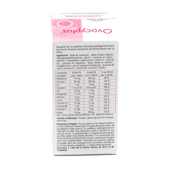 Ovocyplus gélules