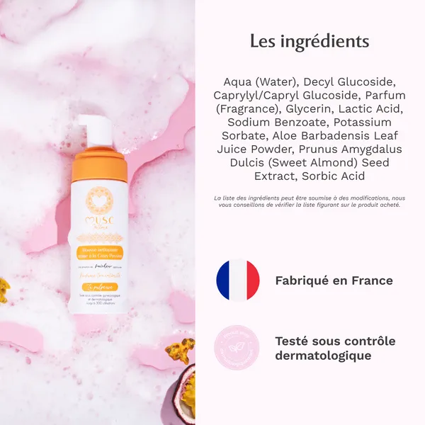 Musc Intime Mousse nettoyante