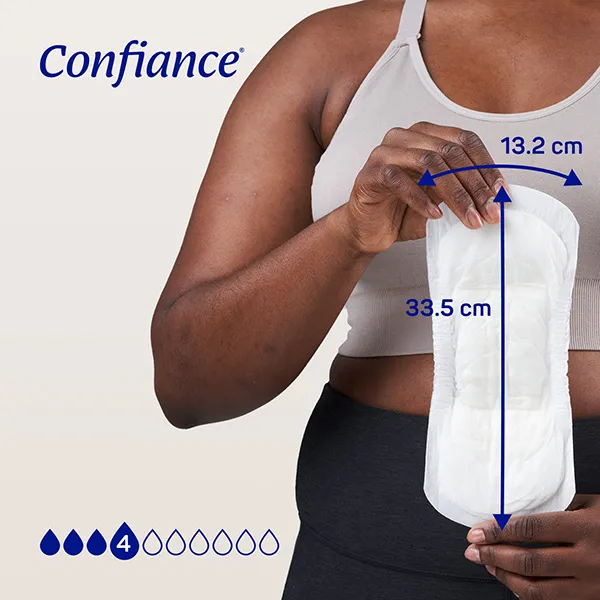 Confiance Lady protections anatomiques 4 gouttes
