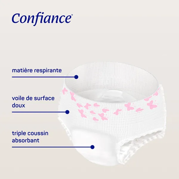 Confiance Lady Sous vêtements 5 gouttes