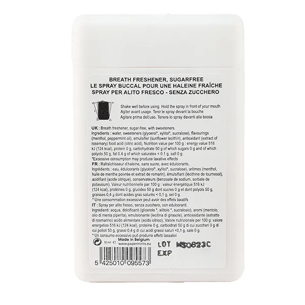 PaperMints Spray buccal haleine fraiche
