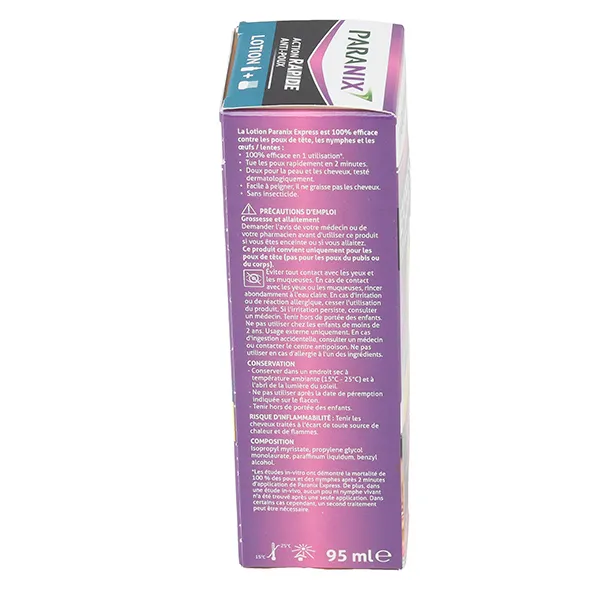 Paranix Express Lotion anti poux + peigne