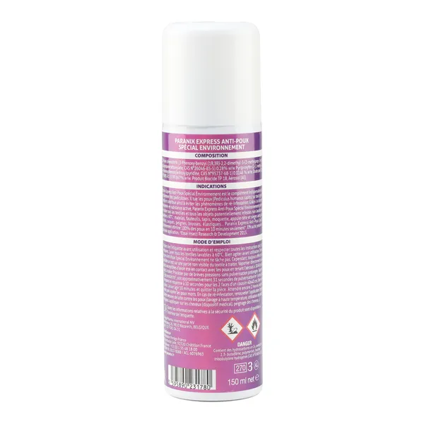 Paranix Express Spécial environnement Spray anti poux