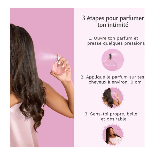 Musc Intime Parfum cheveux Musc blanc L'irrésistible