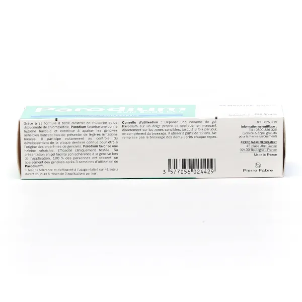 Parodium gel gingival