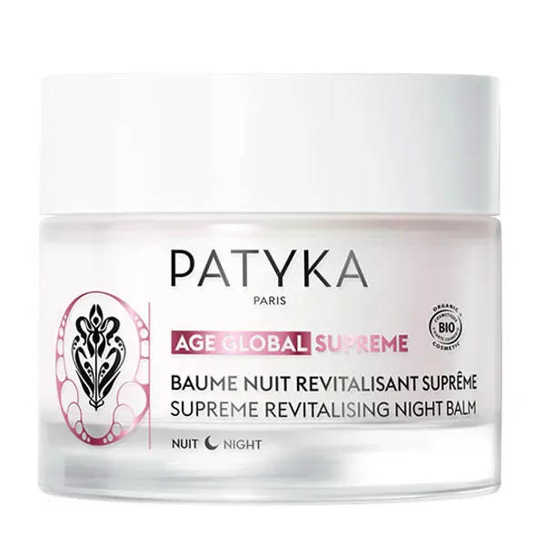 Patyka Age global supreme Baume nuit revitalisant suprême bio