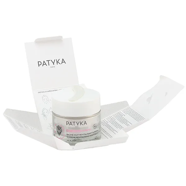 Patyka Age global supreme Baume nuit revitalisant suprême bio