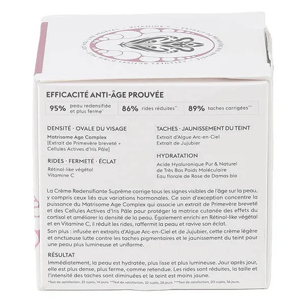 Patyka Age global supreme Crème redensifiante suprême bio