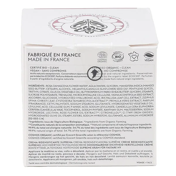 Patyka Age global supreme Crème redensifiante suprême bio