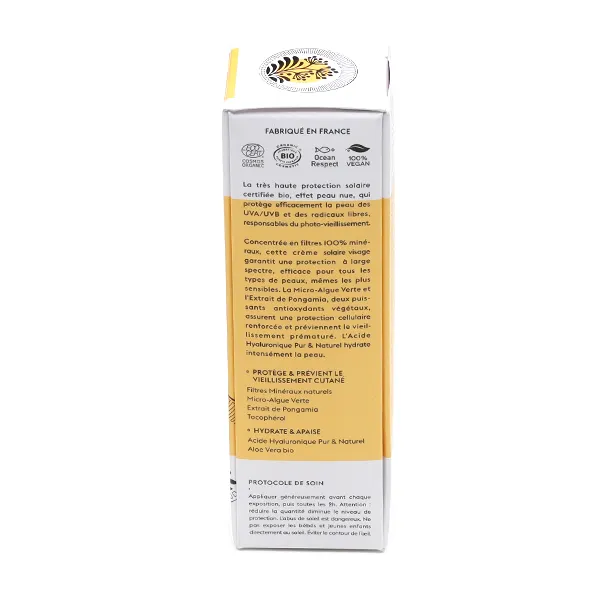 Patyka crème solaire bio SPF 50+