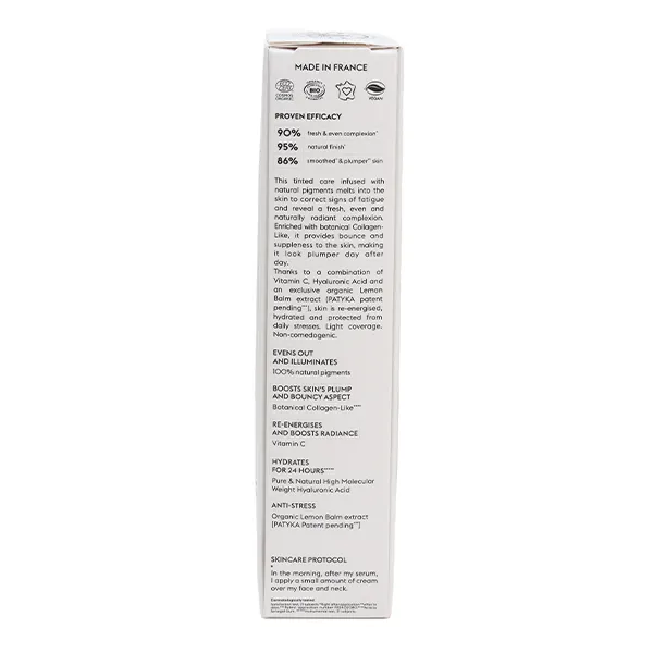 Patyka Glow Crème teintée perfectrice bio