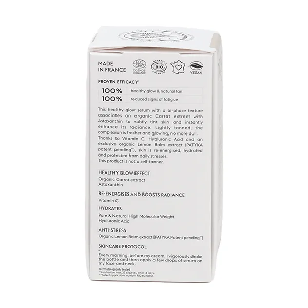 Patyka Glow Sérum Bonne mine Bio