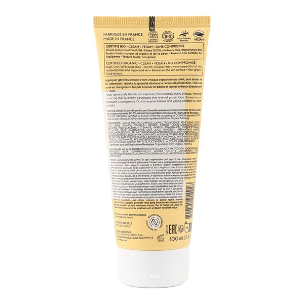 Patyka Lait solaire bio SPF 30