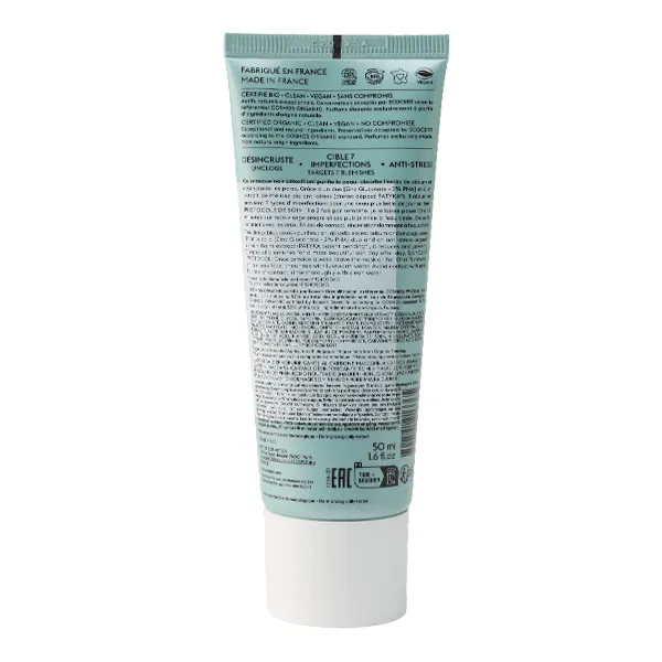 Patyka masque charbon désincrustant