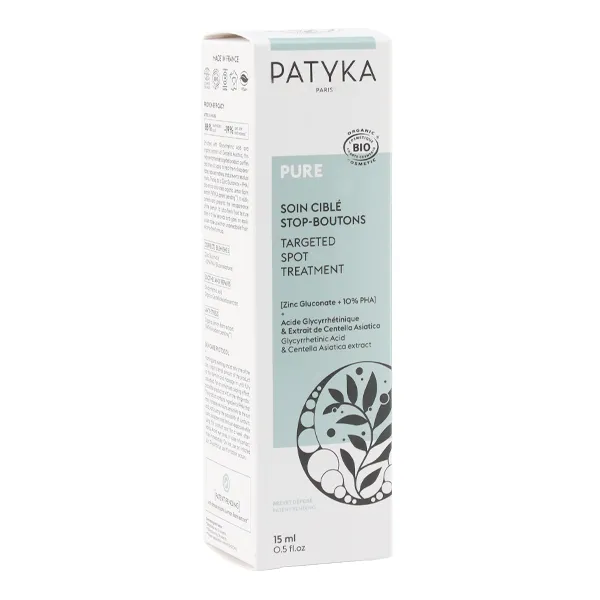 Patyka Pure soin ciblé stop boutons bio