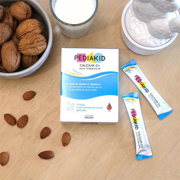 Pediakid Calcium C+ avec vitamine D goût Cola stick