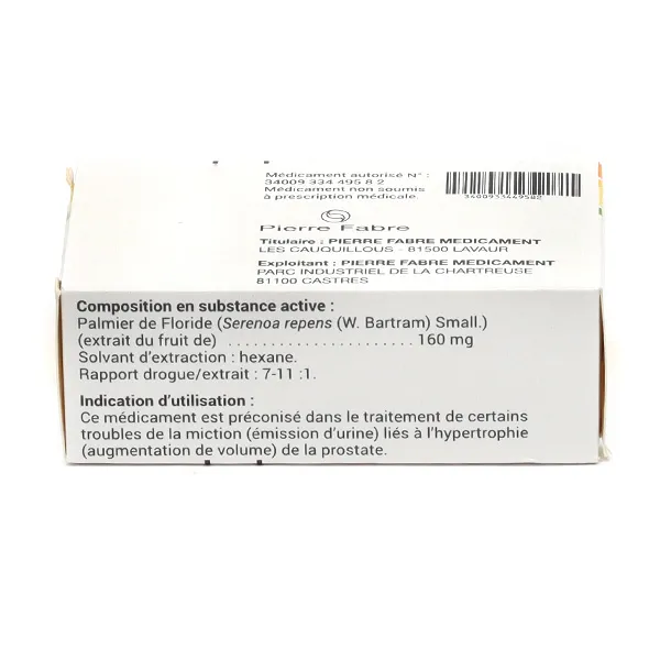 Permixon 160 mg gélule