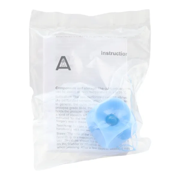 Pessaire Cube perforé Dr Arabin
