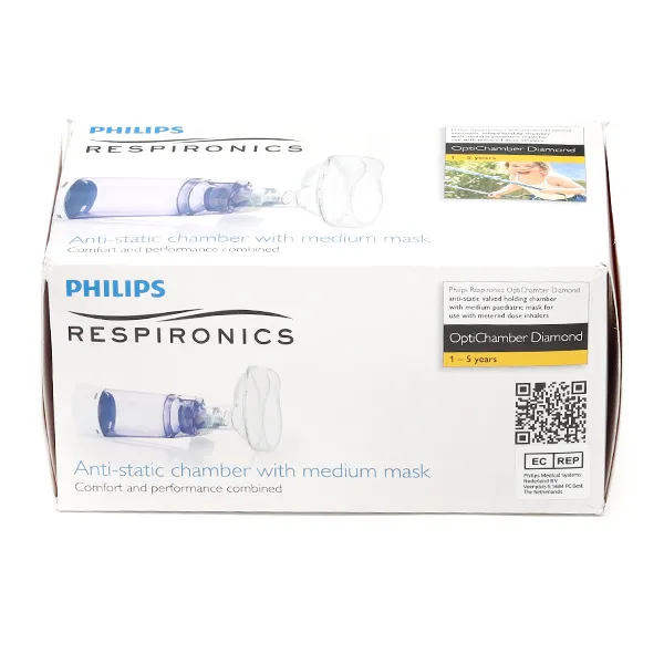 Respironics Optichamber Chambre d'inhalation 1 à 5 ans