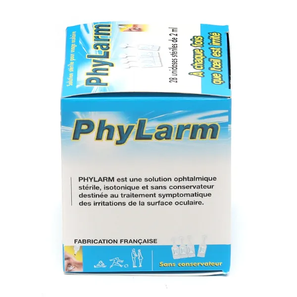 Phylarm solution ophtalmique unidoses