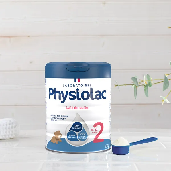 Physiolac lait 2ème âge