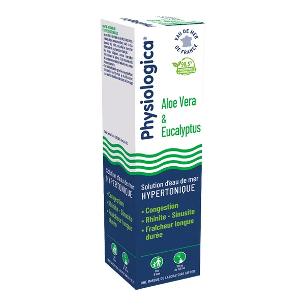 Gifrer Physiologica spray Aloe vera et Eucalyptus