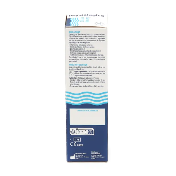 Gifrer Physiologica spray isotonique eau de mer