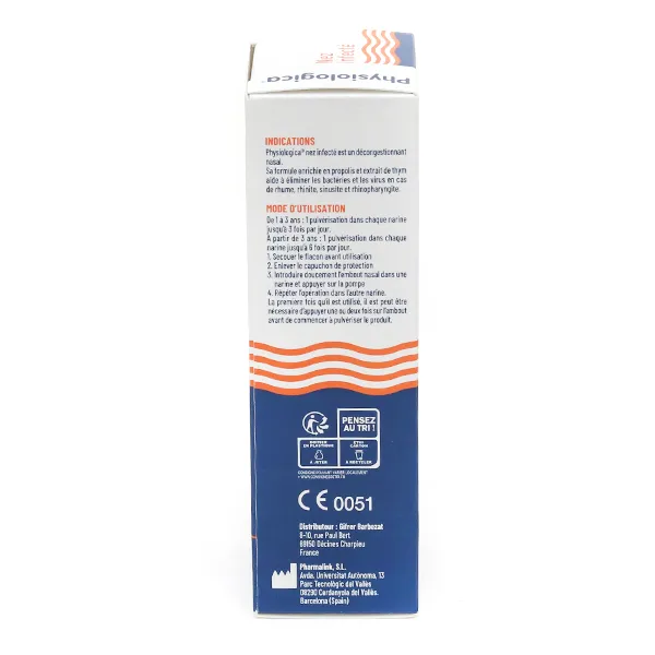 Gifrer Physiologica Spray nez infecté