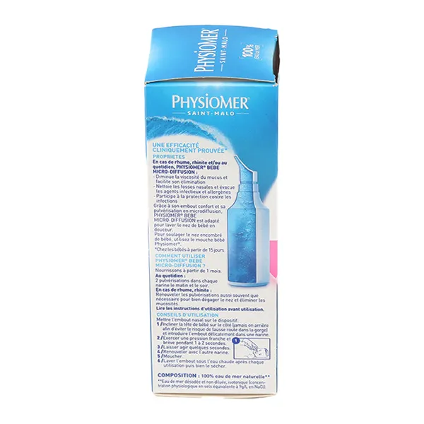 Physiomer Bébé Hygiène du Nez