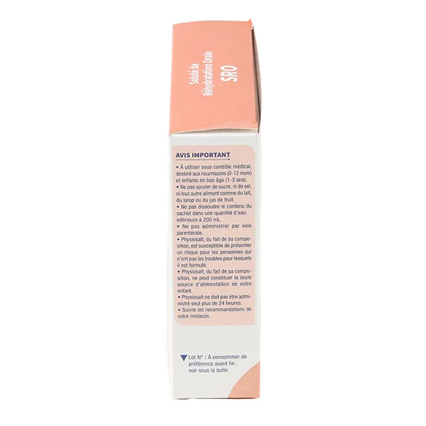 Physiosalt réhydratation orale pour bébé sachets