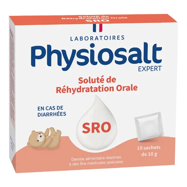 Physiosalt réhydratation orale pour bébé sachets