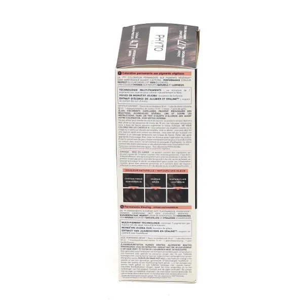 PhytoColor Kit Coloration permanente Châtain marron profond 4.77