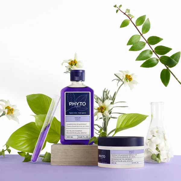 Phyto Violet Masque déjaunissant réparateur
