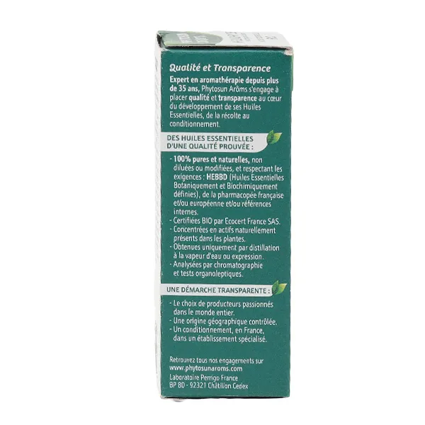 Phytosun Arôms huile essentielle Hélichryse Bio