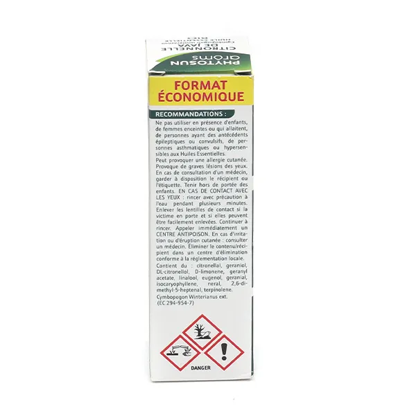 Phytosun Arôms Huile essentielle Citronnelle de Java bio
