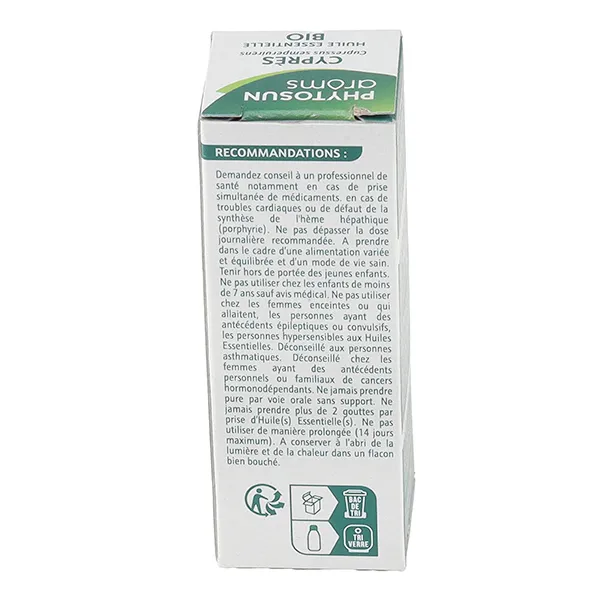Phytosun Arôms huile essentielle Cyprès Bio