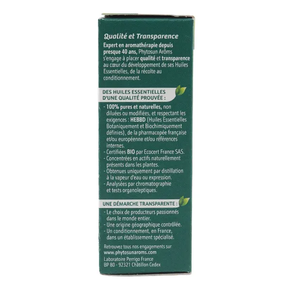 Phytosun Arôms huile essentielle Lavande aspic bio