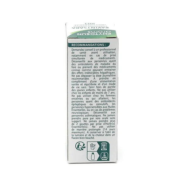 Phytosun Arôms huile essentielle de Ravintsara bio
