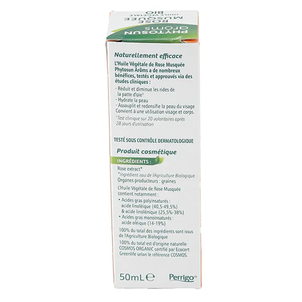 Phytosun Arôms huile de Rose musquée Bio