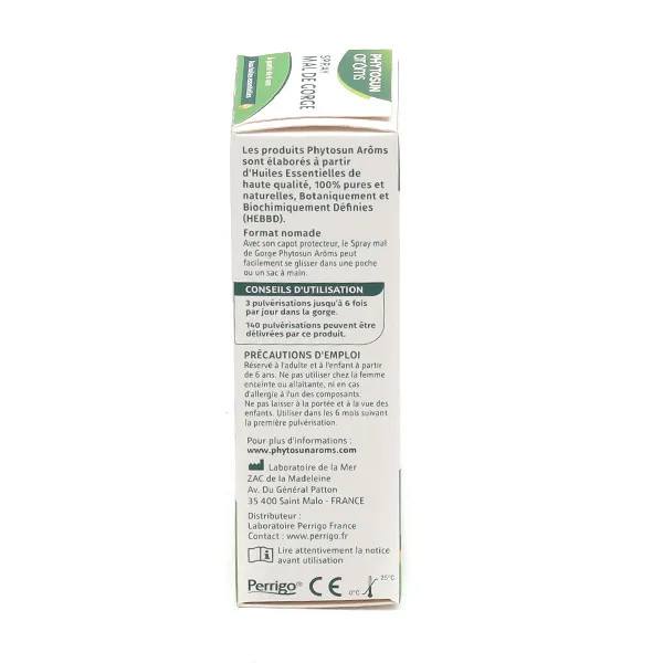 Phytosun Arôms spray mal de gorge