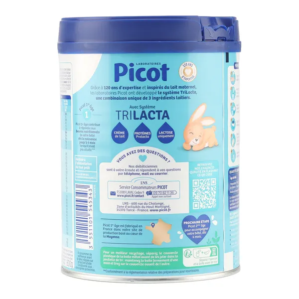 Picot 1 lait pour nourrisson 1er âge