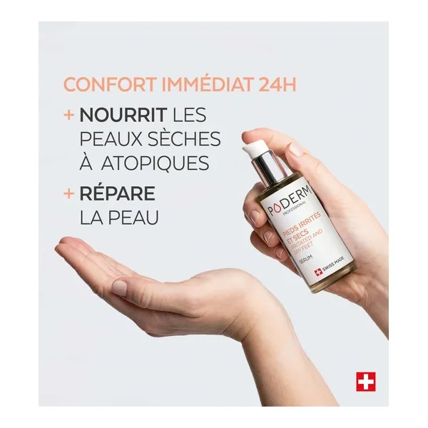 Poderm Sérum Pieds irrités et secs