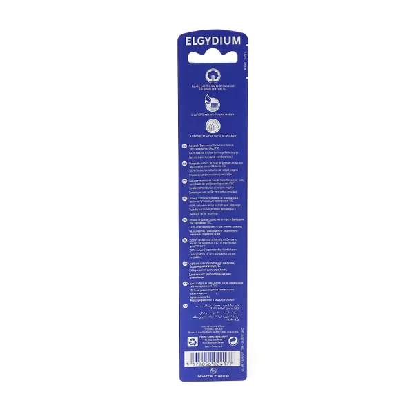 Elgydium Brosse à dents bois souple