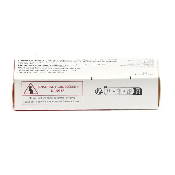 Pansoral gel buccal
