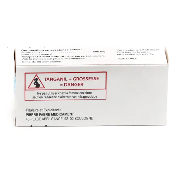 Tanganil Gé 500 mg comprimés