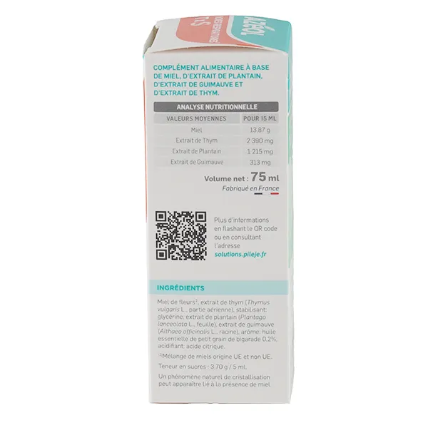 Pileje Azéol sirop Voies respiratoires TxS
