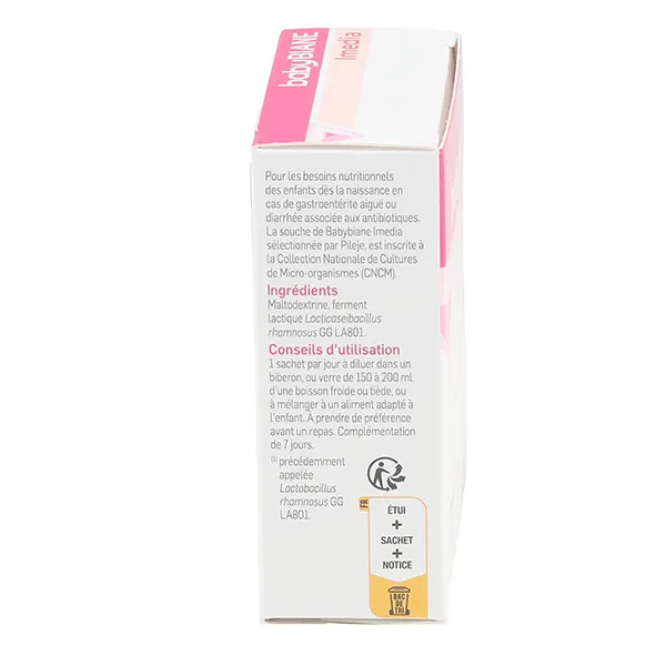 Pileje Babybiane Imedia sachets
